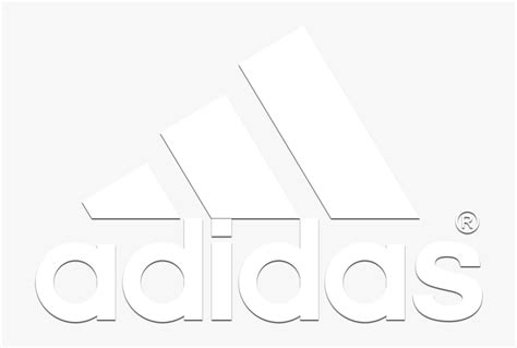 logo adidas blanco png